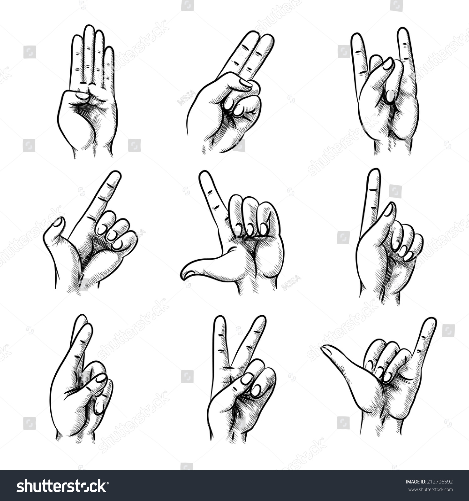 摇滚手势什么意思?摇滚的手势图片大全