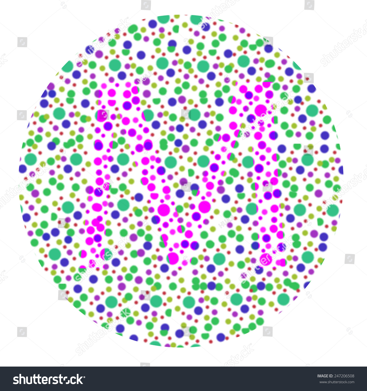 色盲图片测试图标