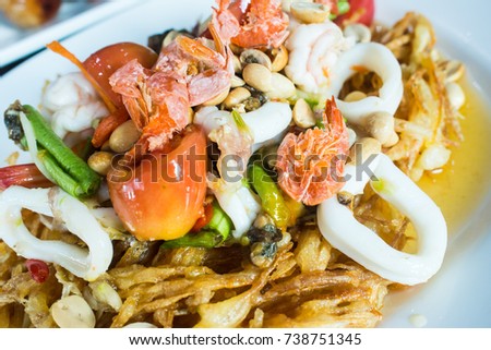 seafood salad