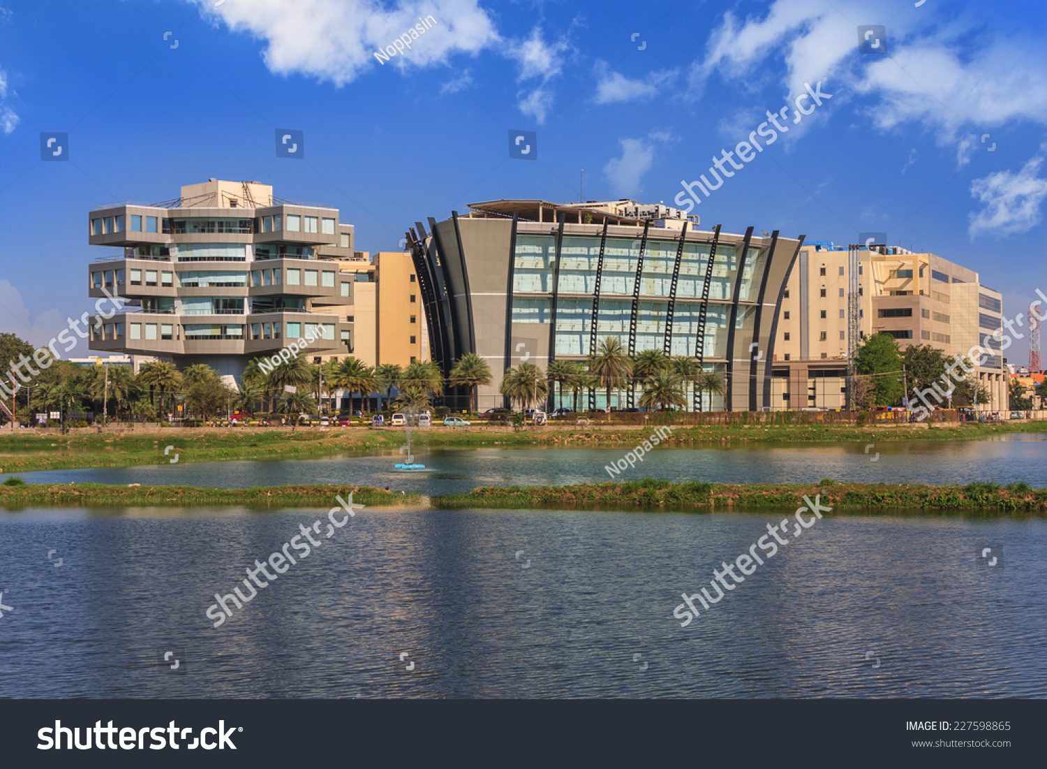 印度班加罗尔——3月3日:bagmane科技公园或印度硅谷是一种软件科技